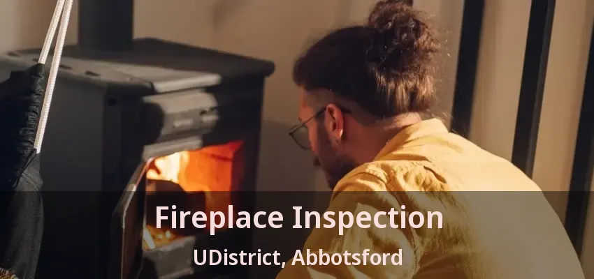 Fireplace Inspection UDistrict, Abbotsford - BC